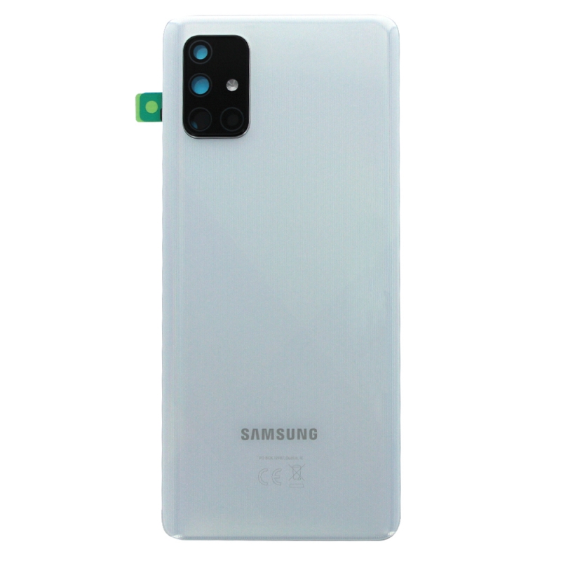 Back Cover Samsung A71 Blanc